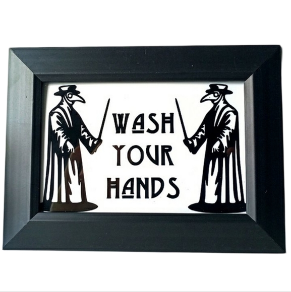 Hot Topic Other - Plague Doctor Comedy Home Decor Restroon